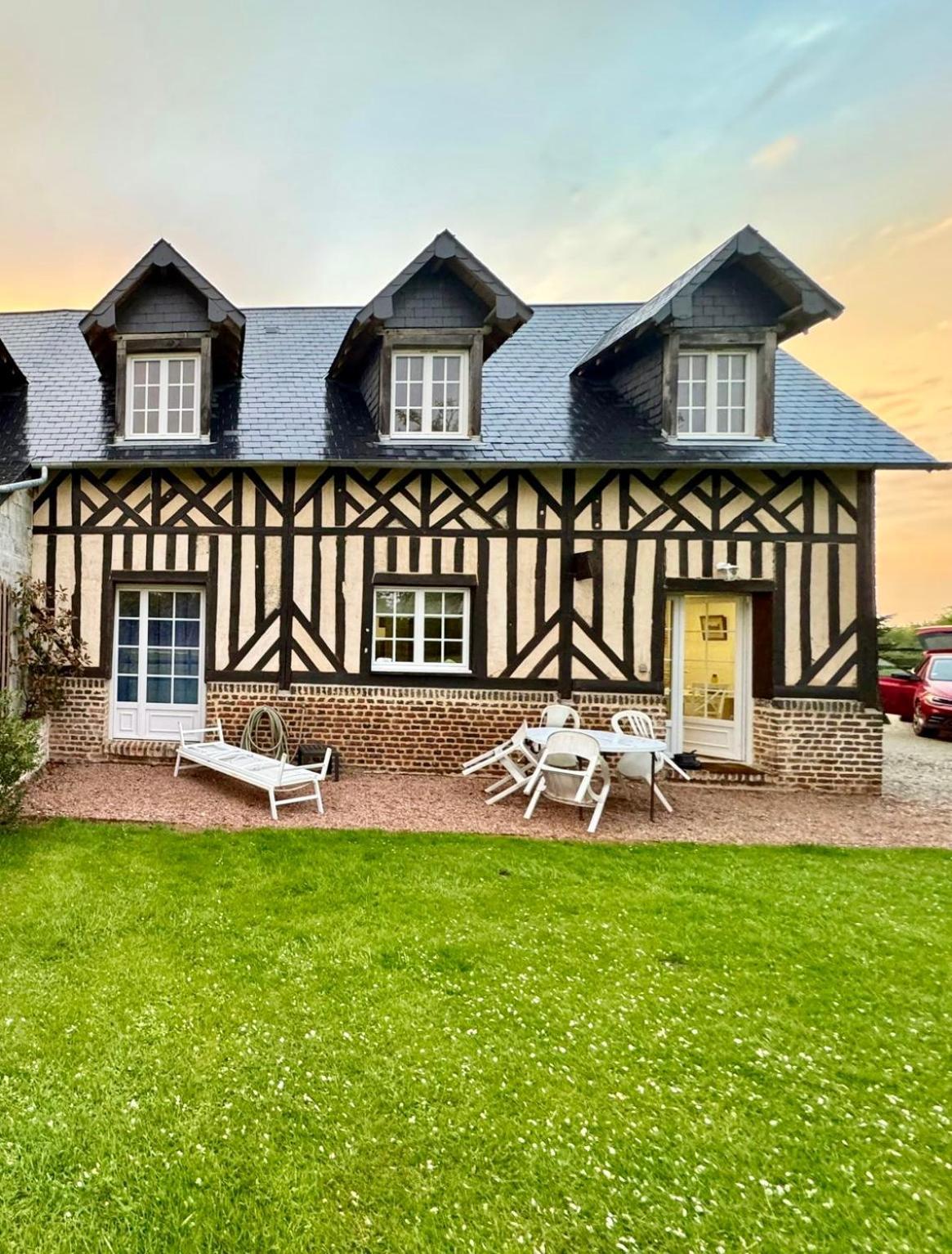 La Longere Du Haras Apartment Manerbe Exterior photo